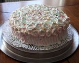 Foto langkah ke 19 dari resep Rainbow cake.
