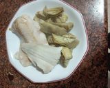 Foto del paso 2 de la receta: Merluza al vapor con alcachofas (one pot)