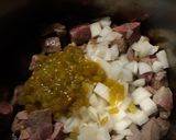 A picture of step 1 of Eye of Round Chili.