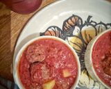A picture of step 3 of Dawood Basha Kofta with Potatoes.