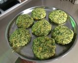 A picture of step 8 of Dil leaves Cutlets.