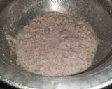 A picture of step 5 of Coconut burfi.