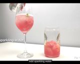 A picture of step 7 of Peach sparkling water.