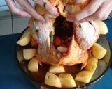 Foto del paso 2 de la receta: Pollo rústico con patatas. ॐ