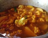 ফুলকপি দিয়ে রুই মাছের ঝোল (Ful kopi diye rui macher jhol recipe in Bengali) রেসিপি ধাপ - 5 ছবি