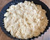 A picture of step 4 of Gateaux Basque.