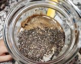 Φωτογραφία βήματος 2 της συνταγής "Overnight oats με γεύση χαλβά" ⭐🌌