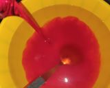 A picture of step 2 of Roohafza sharbat.
