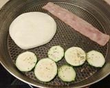 櫛瓜培根玉米蛋夾饃（田家千層夾饃）的食譜步驟2照片