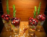 A picture of step 1 of Nonalcoholic Cranberry & Rosemary "Christmas" Sangria: 🎄🎄🎅🤶🏻❄️❄️❄️☃️.