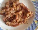 A picture of step 2 of Chicken Spring Rolls.