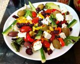 A picture of step 2 of My All Sort Greek and Surprise Salad.