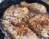 Foto del paso 2 de la receta: Pollo a la cerveza negra + papas con salsa provenzal