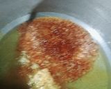 A picture of step 5 of Chicken Cinnamon Karhai.