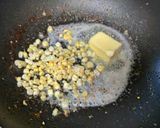 A picture of step 8 of Basil Corn Pasta.