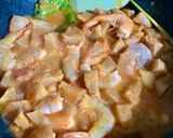 Foto langkah ke 2 dari resep Oseng Udang Kikil Pedas 🍤🌶️.