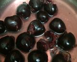 A picture of step 2 of Cherry ice cream.