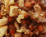 A picture of step 6 of Masala Bread Croutons Upma for Tiffin.