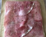 Foto del paso 4 de la receta Empanada tropical 🌴 (piña, jamón braseado y queso)🍍
