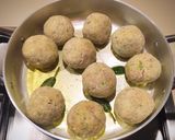 Foto del passaggio 6 della ricetta Polpette di sedano con bollito e salsa di verdure