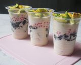 Foto langkah ke 5 dari resep Es teler viral kuah creamy.