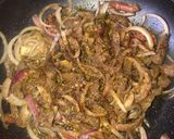 A picture of step 2 of Stir Fried Irish Potatoes and Liver.