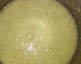 A picture of step 2 of Pineapple coconut drink.