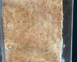 A picture of step 2 of Biscoff barfi.