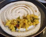 A picture of step 5 of Masala Dosa.