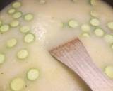 Saffron, zucchine (with flowers) and speck risotto recipe step 4 photo