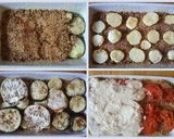 Moussaka, muszaka (rakott padlizsán) 🍆🍅🥔🐮🥛🧀🏛🍽 recept fázis 12 fotója