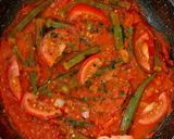 A picture of step 5 of An Eastern Mediterranean dish Okra & Tomatoes and spice 😋.
