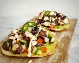 Foto del paso 3 de la receta: Tostadas de ceviche de pulpo