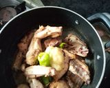 A picture of step 2 of Highway Chicken Karhai.