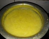 A picture of step 1 of Gujarati kadhi methi Na gota.