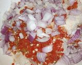 A picture of step 1 of White cassava flakes cake.