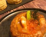 A picture of step 1 of Seafood Vol-au-Vent.