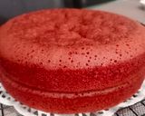 Foto langkah ke 8 dari resep 61. Red velvet cake kukus.