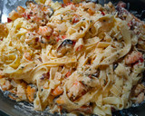 Foto del paso 7 de la receta: Pasta fresca con mejillones y langostinos