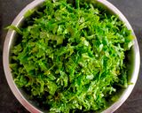 A picture of step 1 of Sarson Ki Bhujiya/ Dry Sarson Bhaji.