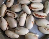 A picture of step 1 of Jackfruit Seeds Masala Chaat.
