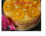 A picture of step 4 of Orange updown cake(with out oil /butter).