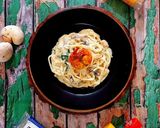 A picture of step 6 of White Chicken Noodles.