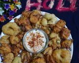 उड़द और मूंग दाल के पकोड़े (Urad aur moong dal ke pakode recipe in Hindi) रेसिपी चरण 3 फोटो