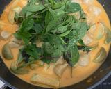 A picture of step 8 of Red Curry with Fish Balls ❤️.