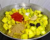 A picture of step 2 of Bottle gourd Sabji.