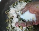 A picture of step 2 of Methi ke theple.