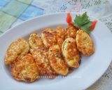 Foto langkah ke 6 dari resep Perkedel Tahu Keju Sayur.