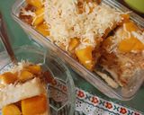 Foto langkah ke 4 dari resep Mango Float Dessert Box.