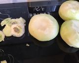 Une image de l'étape 2 de Choux raves farcis aux deux fromages et tomates séchées.
